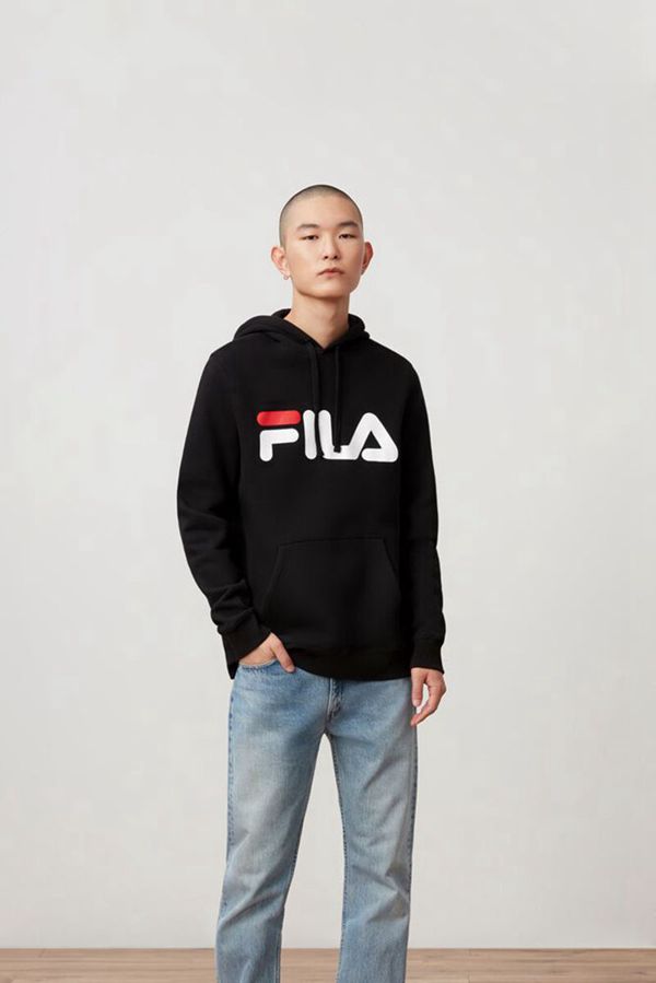 Fila Flori Men's Hoodies - Red,NZ 374-52740